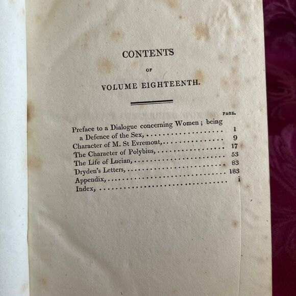 1808 The Works of John Dryden – Volume XVIII, Printed for William Miller - Picture 4 of 10